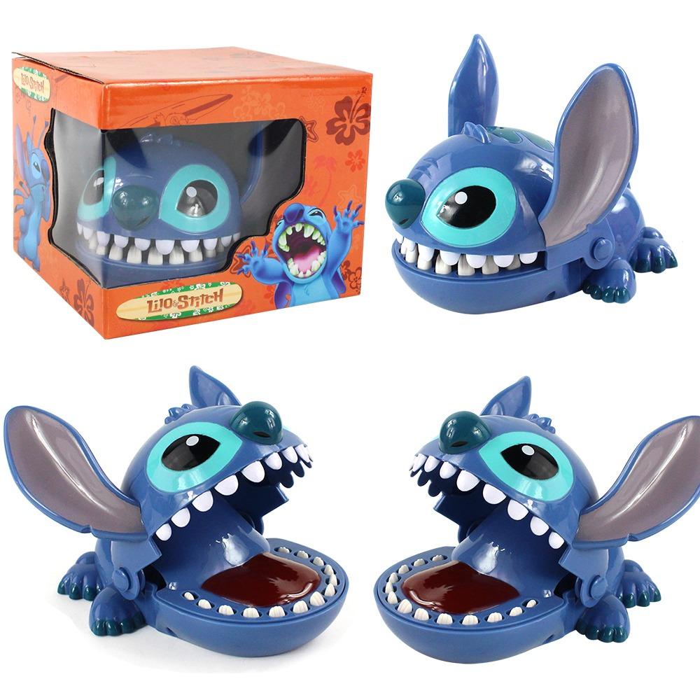 Mxbeauty Stitch Bite Finger Game Kartun Praktis Hadiah Ulang Tahun Permainan Keluarga Mainan Inovatif Hadiah Mainan Stitch Bite Finger Toy