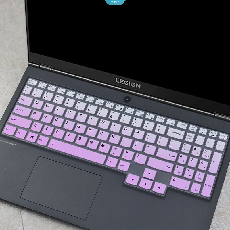 Sarung Keyboard Cover Lenovo 15arh05 15IHU6 15IMH05 Y7000P/R7000 2020 Lenovo Legion 5 15ARH05H 15arh05 Legion 5 Pro 2021l Pelindung Kulit Silikon [ZK]