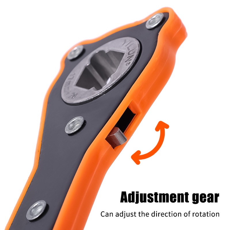 Kunci Angkat Dongkrak Mobil Dual Purpose Labor saving Handle Jack Wrench Emergency Alat Perbaikan Pengganti Ban Aksesoris