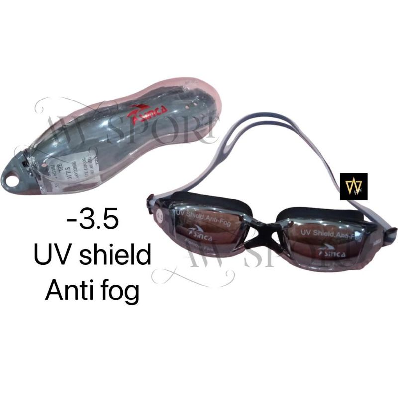 Kacamata Renang SINCA Minus - 3.5 / Swimming Goggles