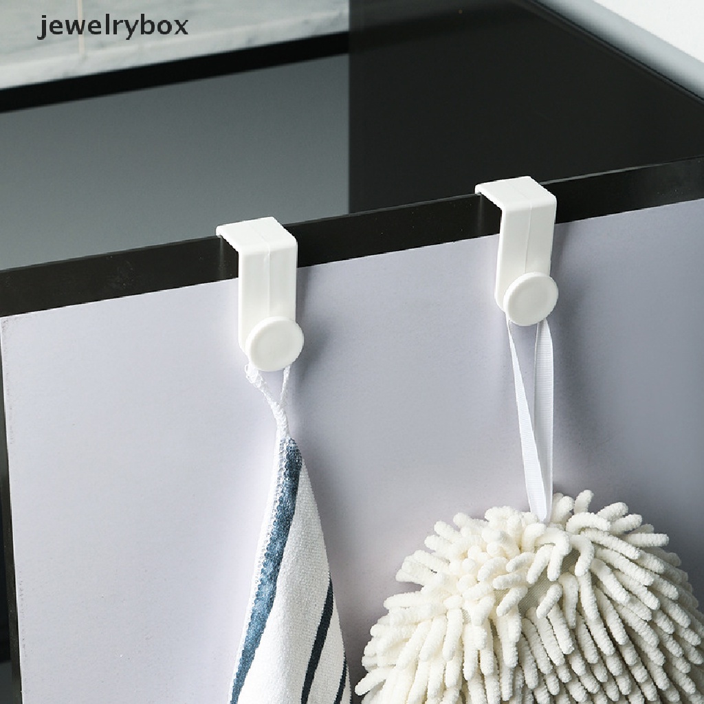 [jewelrybox] 2pcs/set Kait Plastik Serbaguna Lemari Dapur Baju Rumah Penyimpanan Hanger Butik