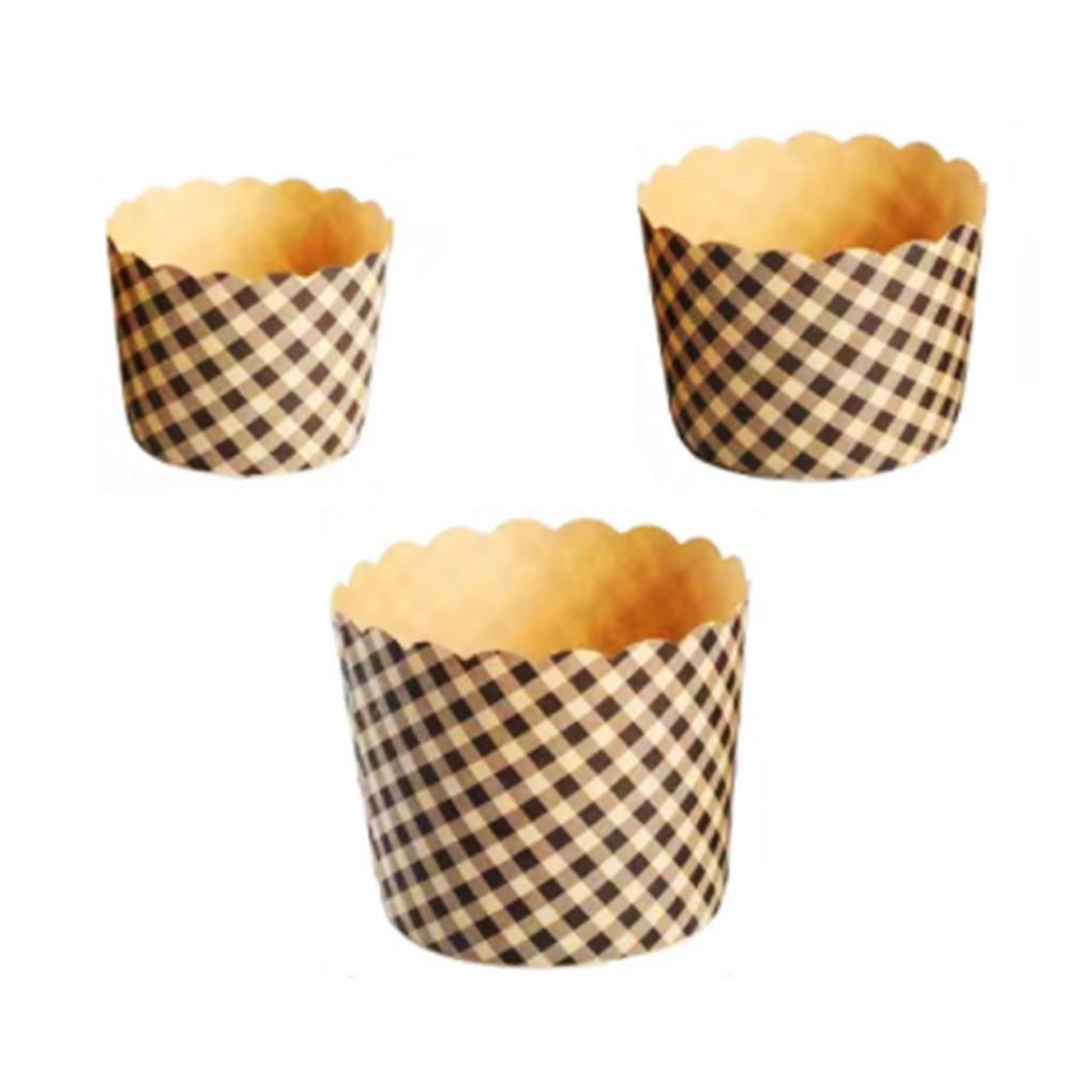 100 Pcs Oilproof Cupcake Mold Cups Wrappers Modeling Cases Bakeware Alat Kue Dapur Pesta Ulang Tahun Perlengkapan Baking