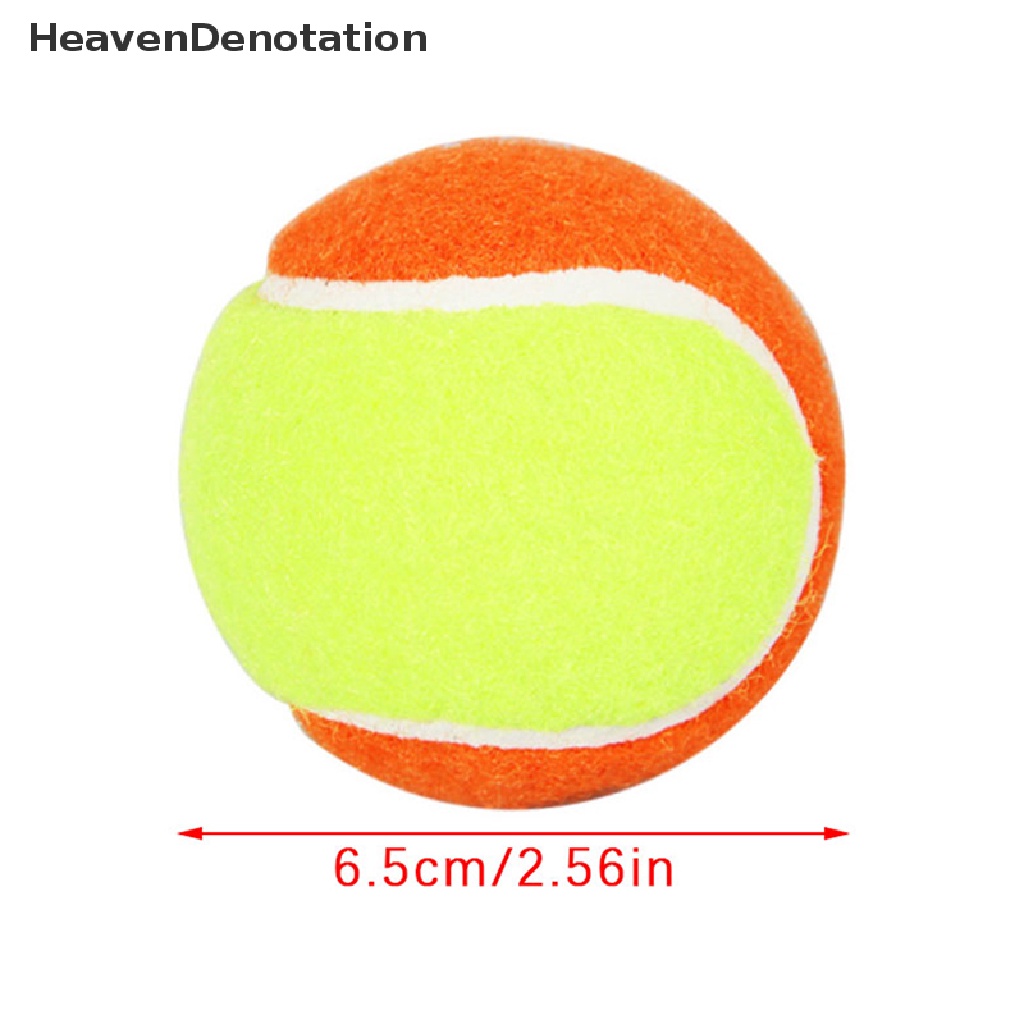 [HeavenDenotation] Bola Tenis Pantai50% Standard Pressure Soft Professional Tennis Paddle Balls HDV