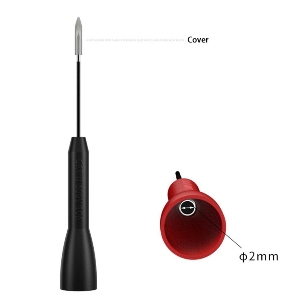 LANFY Multimeter Probe Portable Tester Tip Pen Dilepas Aksesoris Alat Ukur Insulated Test Probe