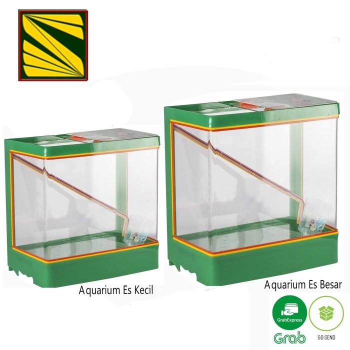 Aquarium Es Kelapa Acrylic Es Buah + Gayung / Kotak Akrilik Es Buah 025