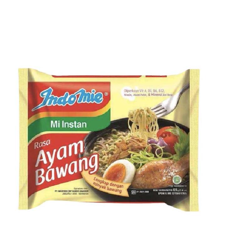 

>XG34448< Indomie Mie Instan Ayam Bawang 5 x 69 gr