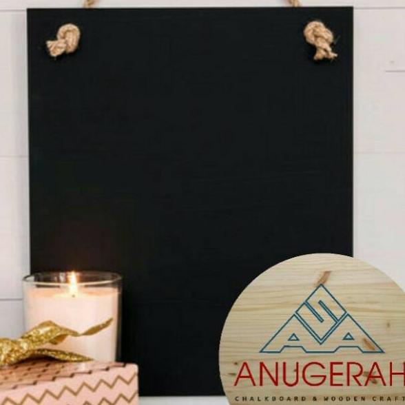 

Kejar Surprise Chalkboard Frameless 40x60cm Papan tulis kapur blackboard