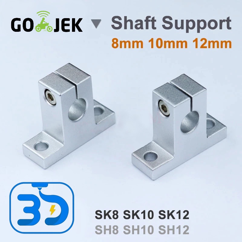 ZKLabs Linear Bearing Rail Shaft Support SK8 SK10 SK12