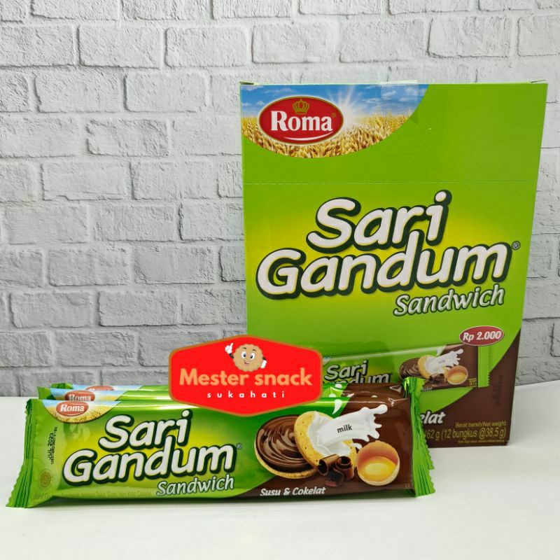 

Roma sari gandum box 12pcs