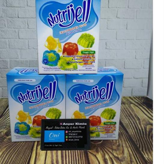 

❃ Nutrijell Plain kemasan 1 kotak @12 saset ✷
