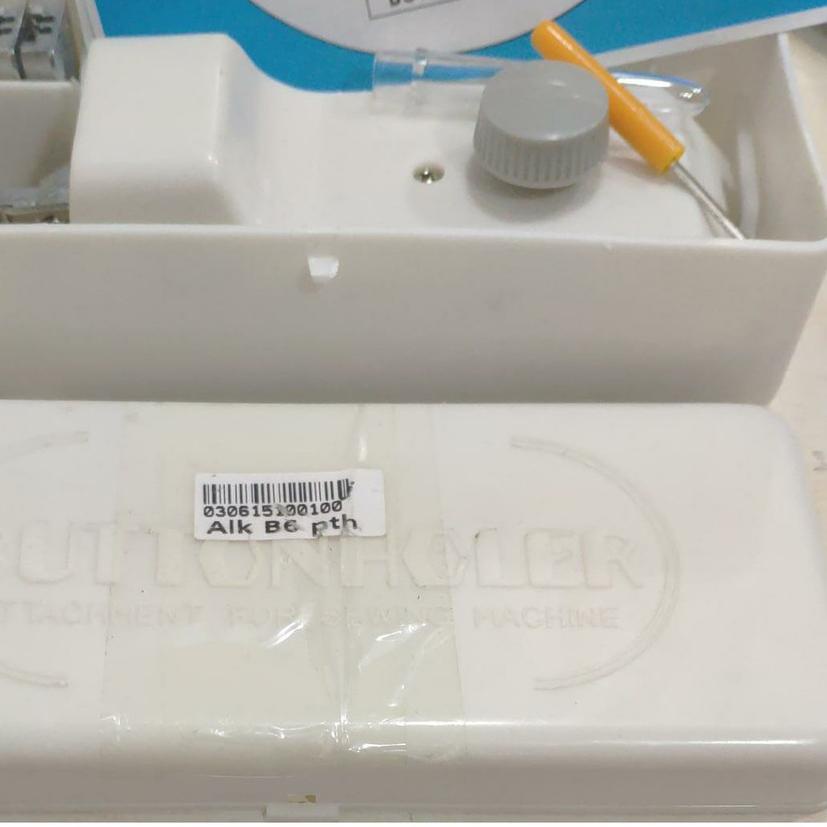 ► Alat Lubang Kancing B6 Mesin Jahit Hitam / Kuno ֍