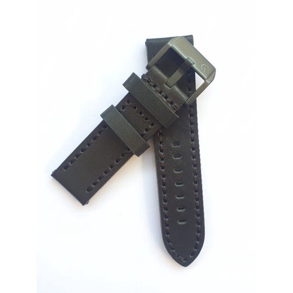 Tali Jam Tangan AC Strap Alexandre Christie Original Genuine Leather 22mm 24mm