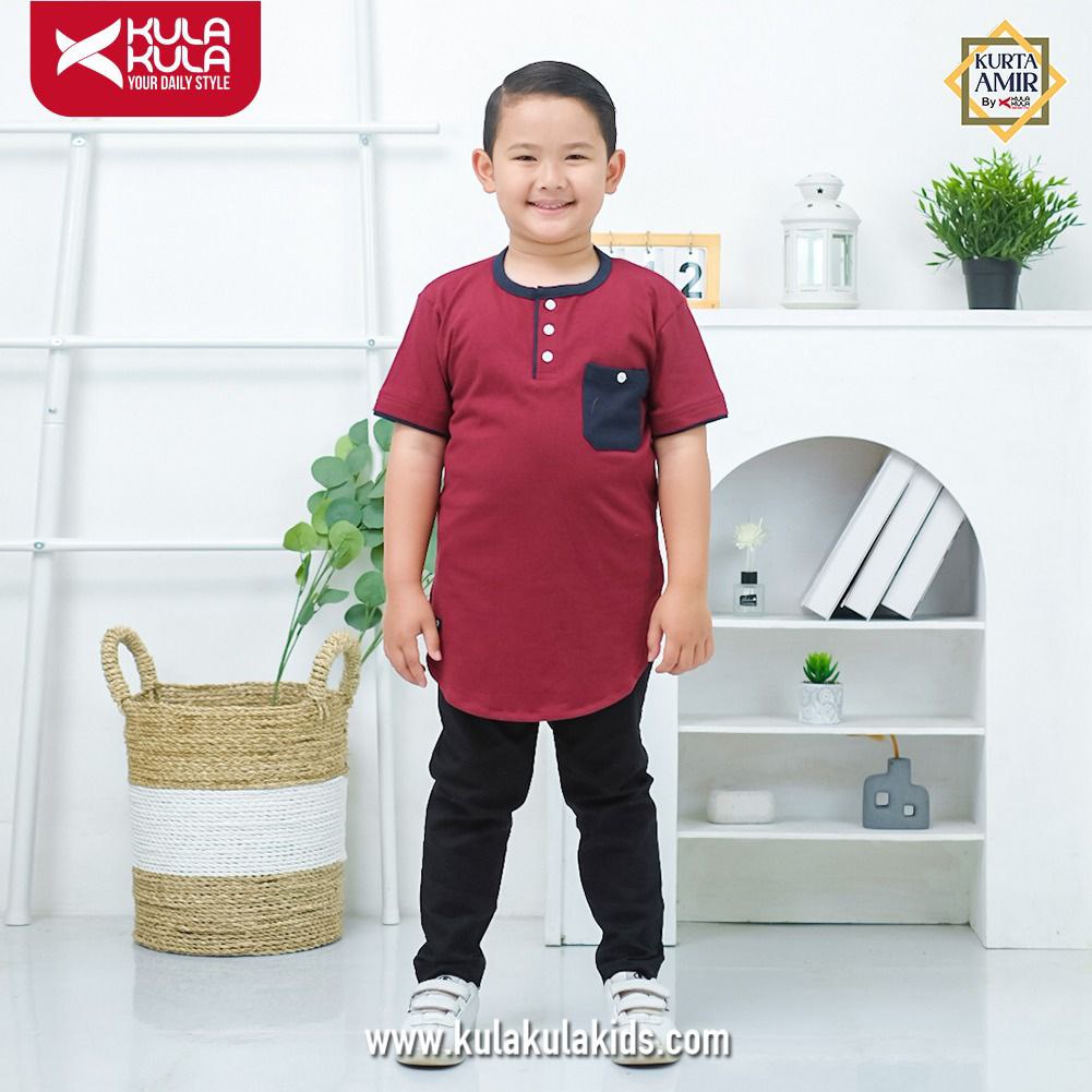 Kurta Amir Set by Kulakulakids