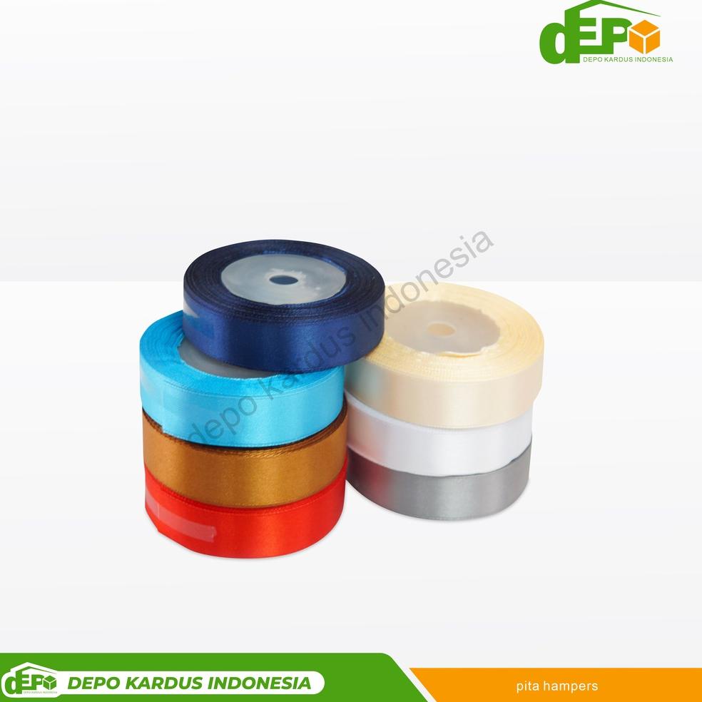 

T27 Pita Satin ( 0,75" / 2 cm ) Per Roll (22 meter/25 yard) pita/pitakado/pitasatin/hampers HOT SALE チ