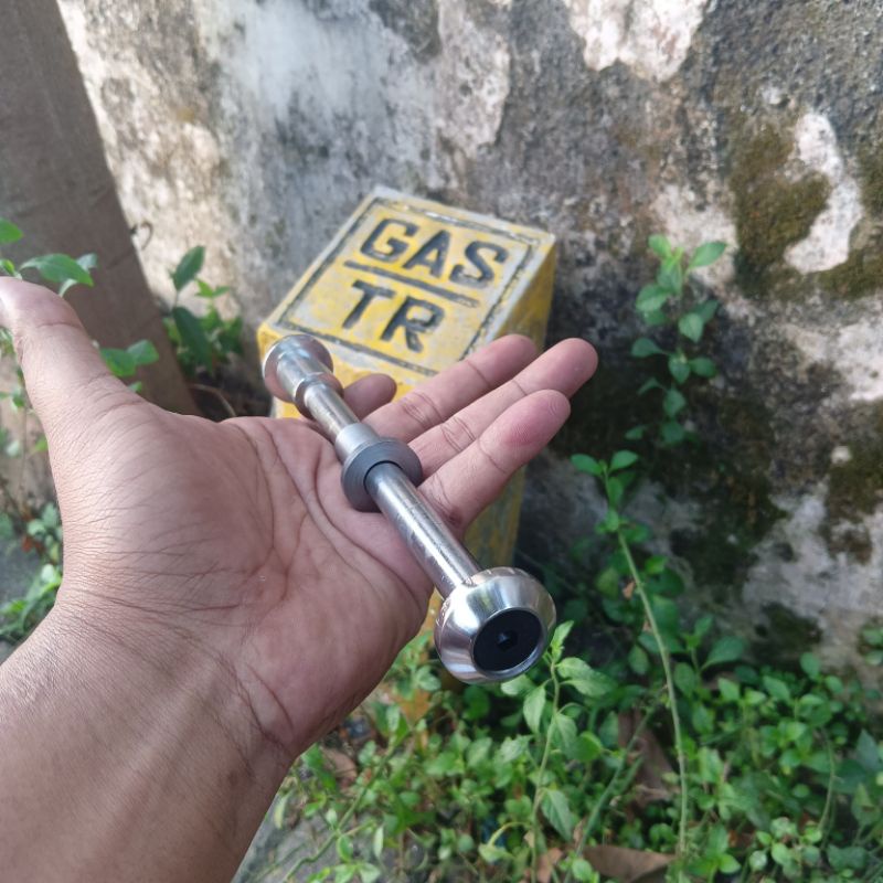 As roda depan shock shockbreaker ninja 150 pnp troumel depan lubang as 12mm/pnp laker 12mm