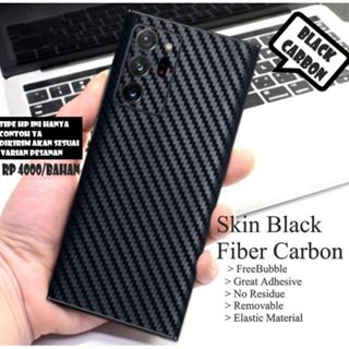 Skin 3D Carbon BLACK iPhone 11 11Pro 11Promax 12 12Pro 12Promax 13 13Pro 13Promax 14 14+ 14 Pro max X XS XR XSMAX 7+ 8+ 6+ 6s+ 7G 8G 6 6G 6S 5 5G 5S SE 2022/2020/2016 Garskin Karbon Hitam Scotlite Skotlite Belakang Anti Jamur Gores Motif Plus Corak Mini 3