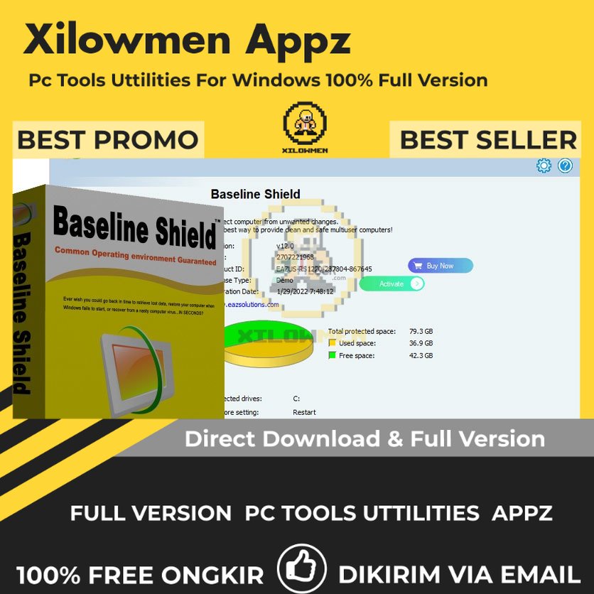 [Full Version] EAZ Solution Baseline Shield Pro PC Tools Software Utilities Lifetime Win OS