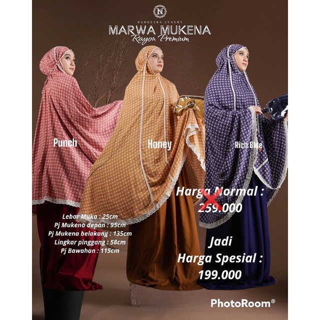 MARWA MUKENA NADHEERA LUXURY