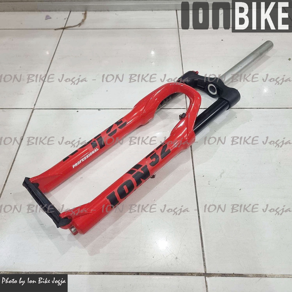 Fork 27.5 ION UD32 Air Travel 120 Lock Rebound RED Angin Oversize UD-32 MTB - T120 T 120 Empuk Ringa