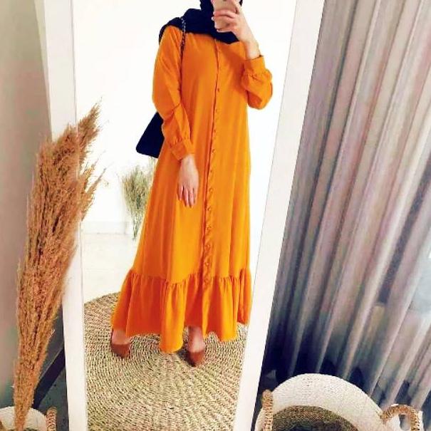 READY BELLA GAMIS REMPEL BAWAH/GAMIS REMPEL