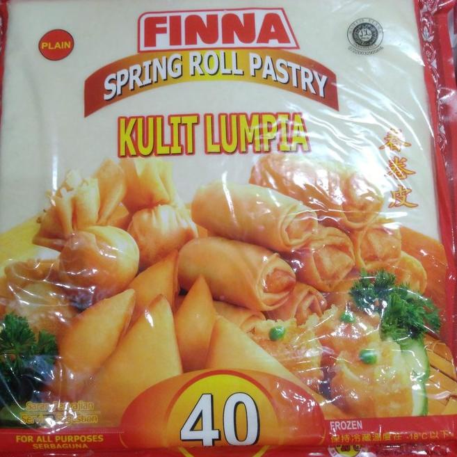 

N94 Kulit Lumpia Finna 21,5 cm x 21,5 cm 40 Lembar 550 gr TERBAIK ゴ