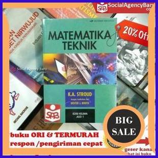 

last stok Matematika Teknik Jilid 1 Edisi 5 - K. A. Stroud 1F3BZ3