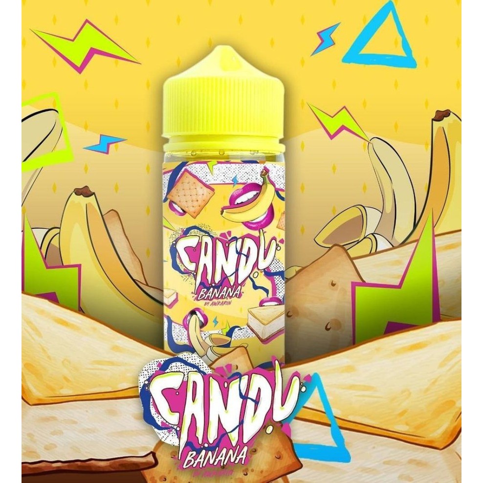 LIQUID CANDU V2 BY AWKARIN BANANA CHEESECAKE WITH CREAM CRACKERZ