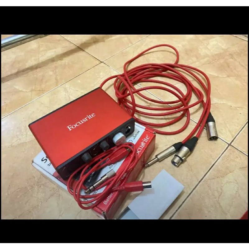 soundcard focusrite Scarlett solo 2nd gen