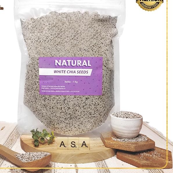 

➧ WHITE Chia Seed 1kg ۩