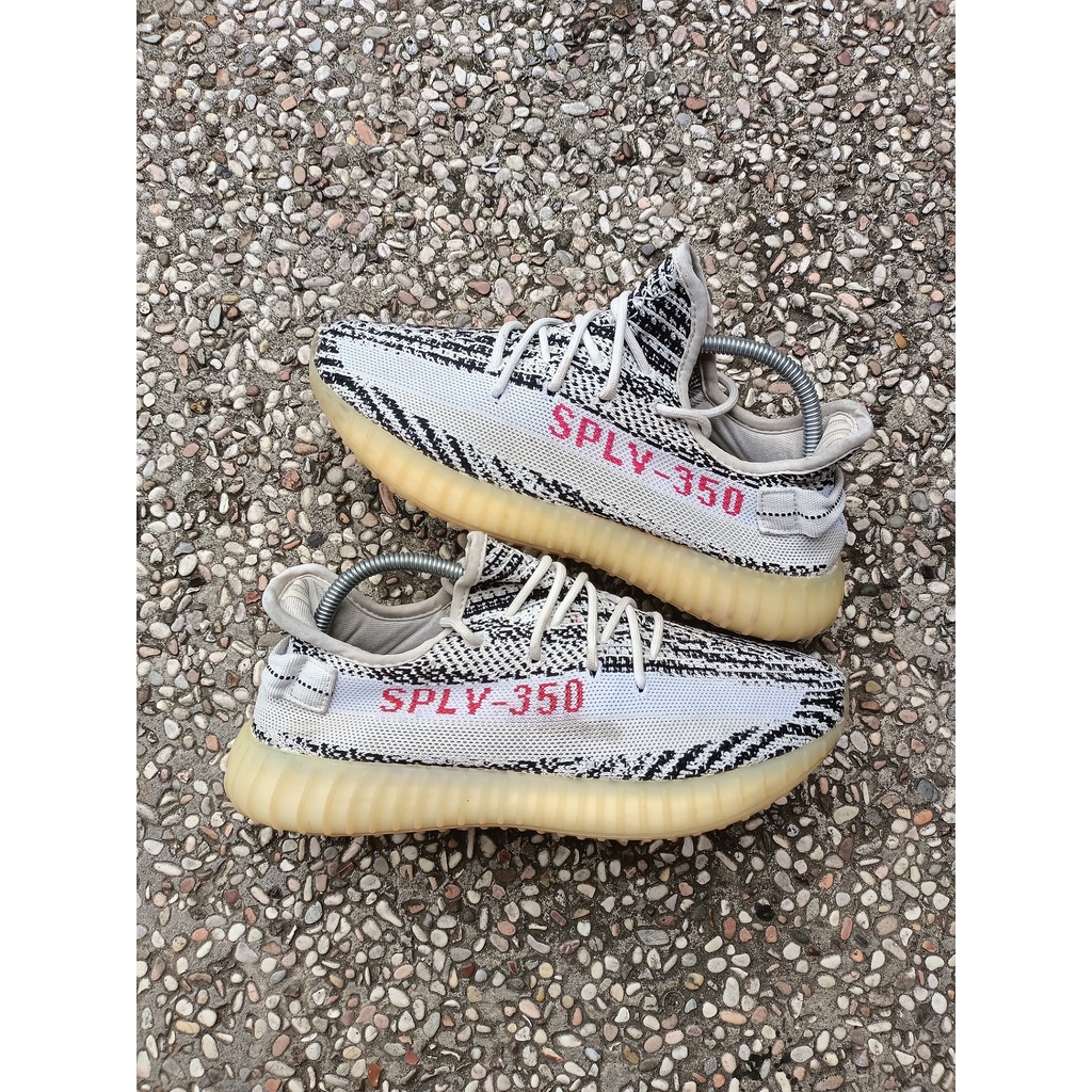 sepatu second original ADIDAS YEEZY BOOST 350 ZEBRA V2