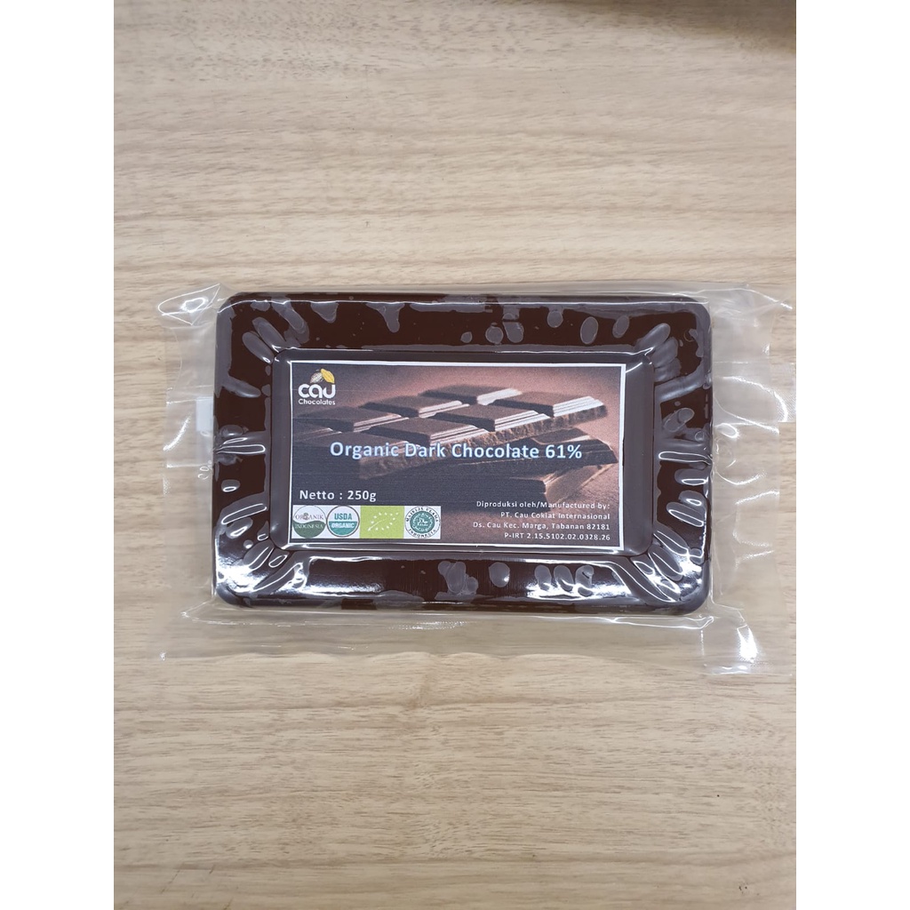 

Organik Dark Chocolate Couverture 250 gr (DCC) - Cau Chocolates TGR