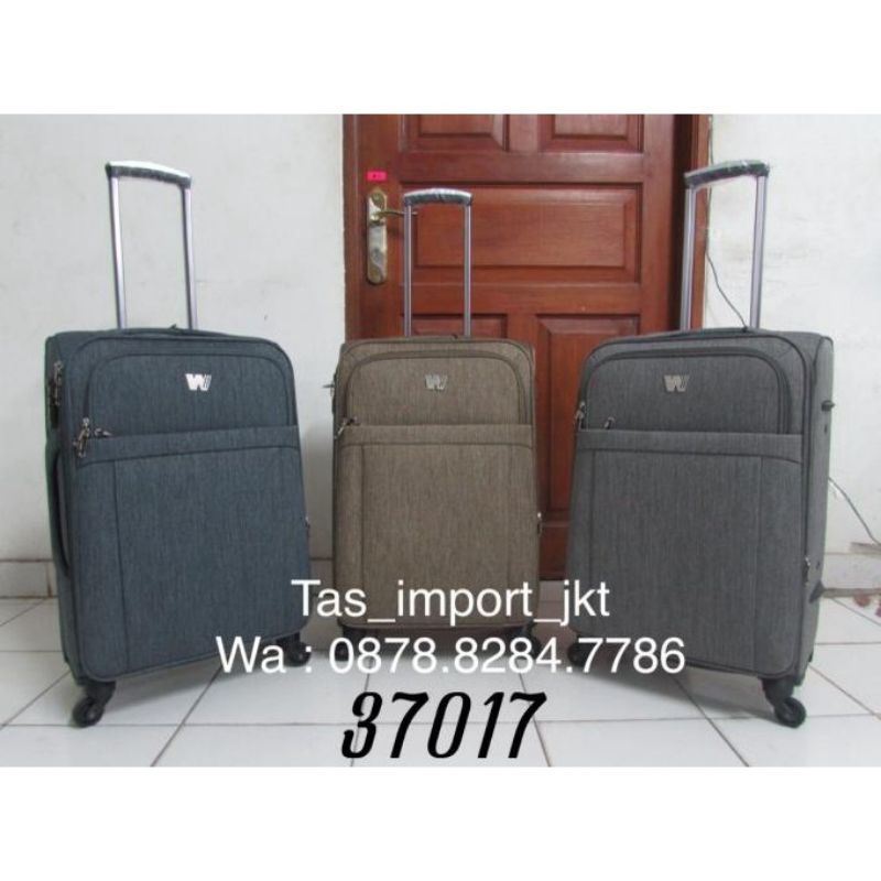 PROMO Koper 24 Inch Polo Winstar Bahan Kain ORIGINAL JUAL RUGI - Bagasi size