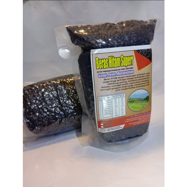 

Beras Hitam Super