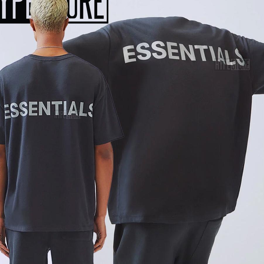 ۩ Kaos Pria Oversized Reflective - ESSENTIALS FOG OV2025 ۩