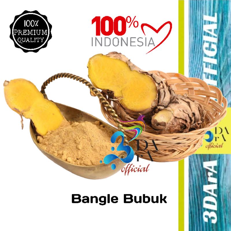 

Bubuk Bangle 500gr - Bengle Murni Kualitas Premium