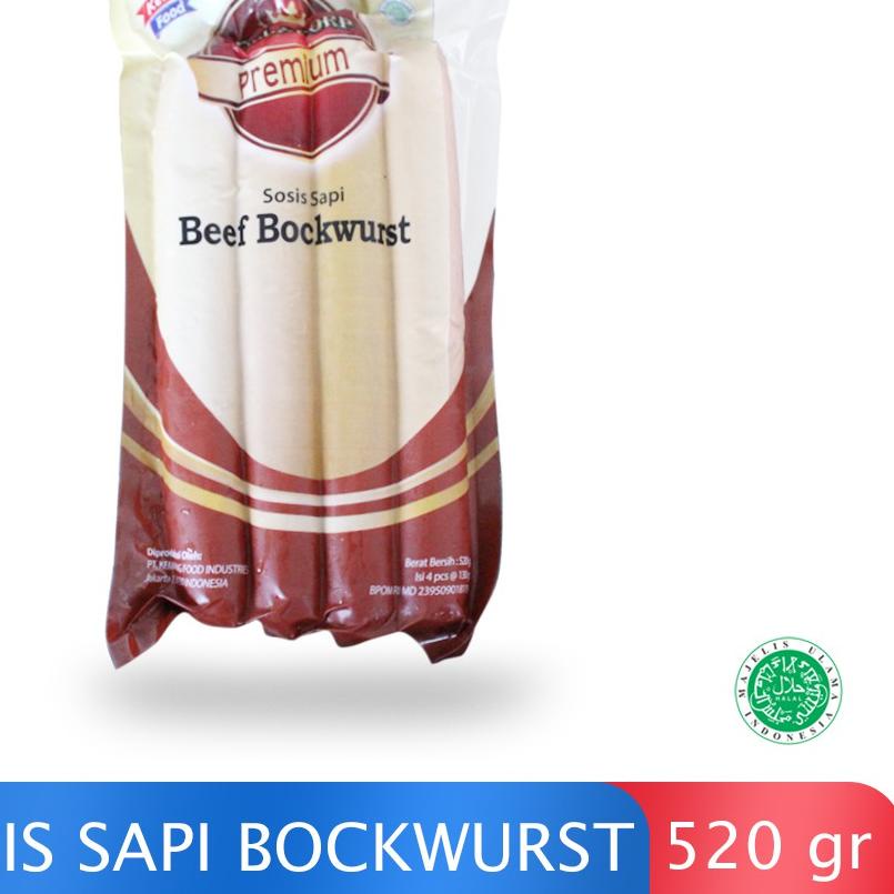 

♞ Villadrop Sosis Sapi Bockwurst 520gr ✶