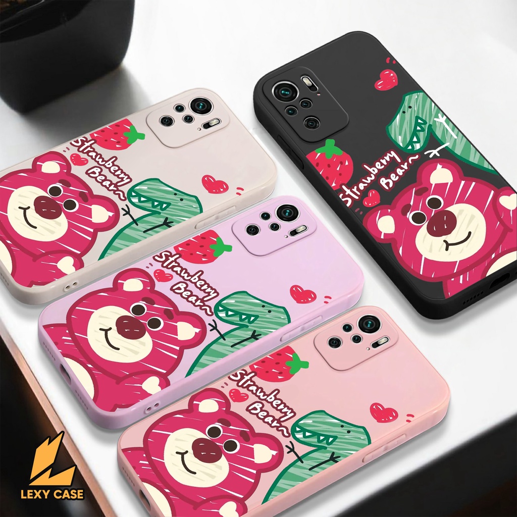 Case DinoLotso SM025 Xiaomi Redmi 9 9A 9C 9T 10 10A 10C Note 5A Poco X3 M3 F4 Casing HP Motif Karakt