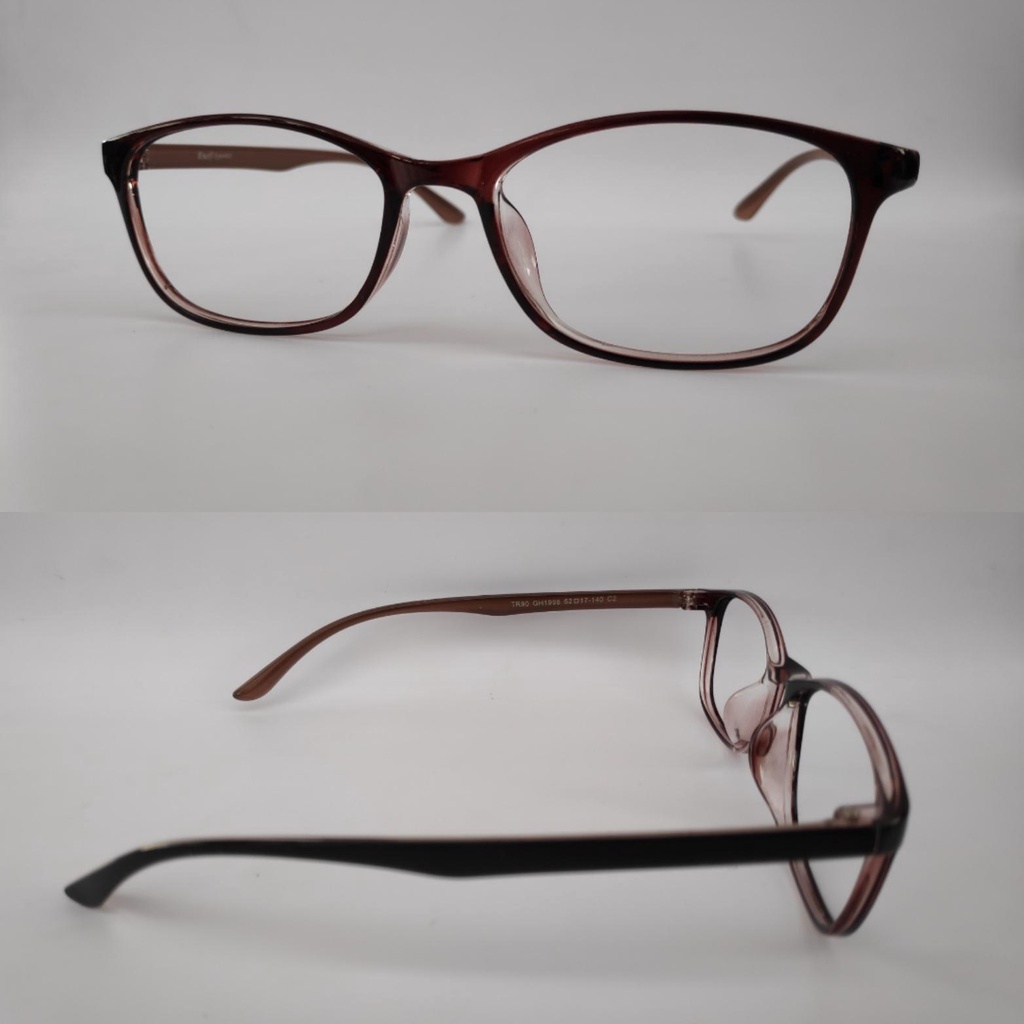 Kacamata 1998 Lensa ANTI BLUERAY BLUECROMIC Kacamata Murah Anti Radiasi Kaca Mata Minus Wanita Pria / Eyeglass / BS