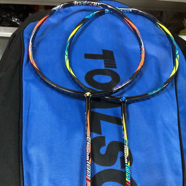 Raket Badminton Toalson Chrome Ion I atau II 100% Original