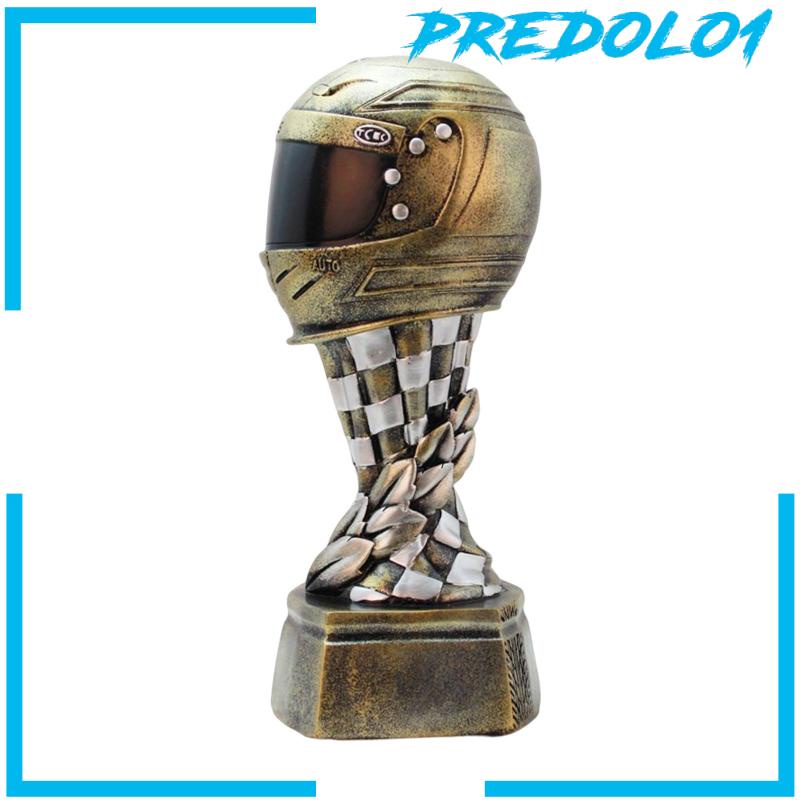[Predolo1] Patung Meja Ornamen Helm Eropa Retro Untuk Ruang Tamu