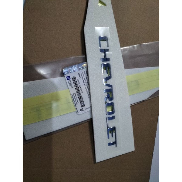 Emblem Chevrolet ORI /emblem tulisan Chevrolet/logo Chevrolet untuk Chevrolet all