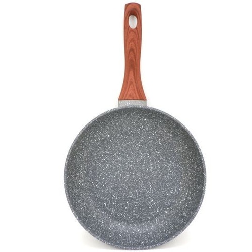 Subron Fry pan frypan Panci Wajan Penggorengan Marble Batu 22cm / 24cm