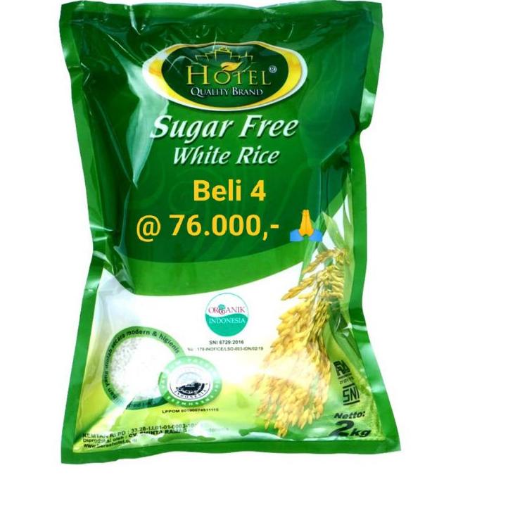 

♀ Sugar Free Beras Bebas Gula atau 2 Kg ( 100 % ORI ) ➪
