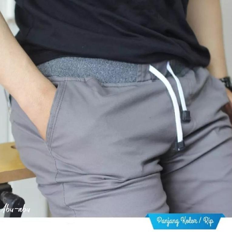 SALE TERBATAS CELANA CHINNO PANJANG PRIA PINGGANG KARET / CELANA CHINNOS PRIA / CELANA PANJANG PRIA 
