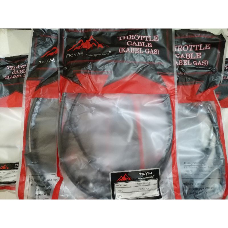 kabel Gas bagian A K0J Genio Takayama