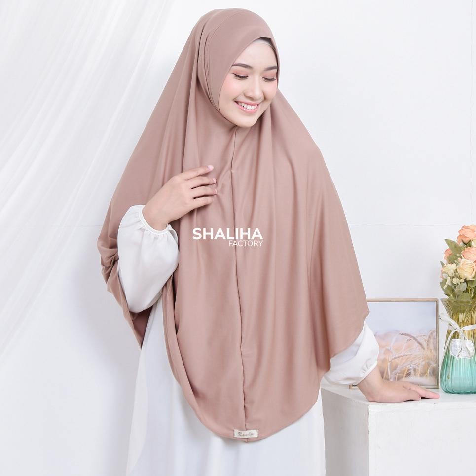 LANGSUNG ATC Jilbab Instan Jumbo Anti Tembem Tanpa Pet / Hijab Instant Syar'i Non Pet / Hijab Instan