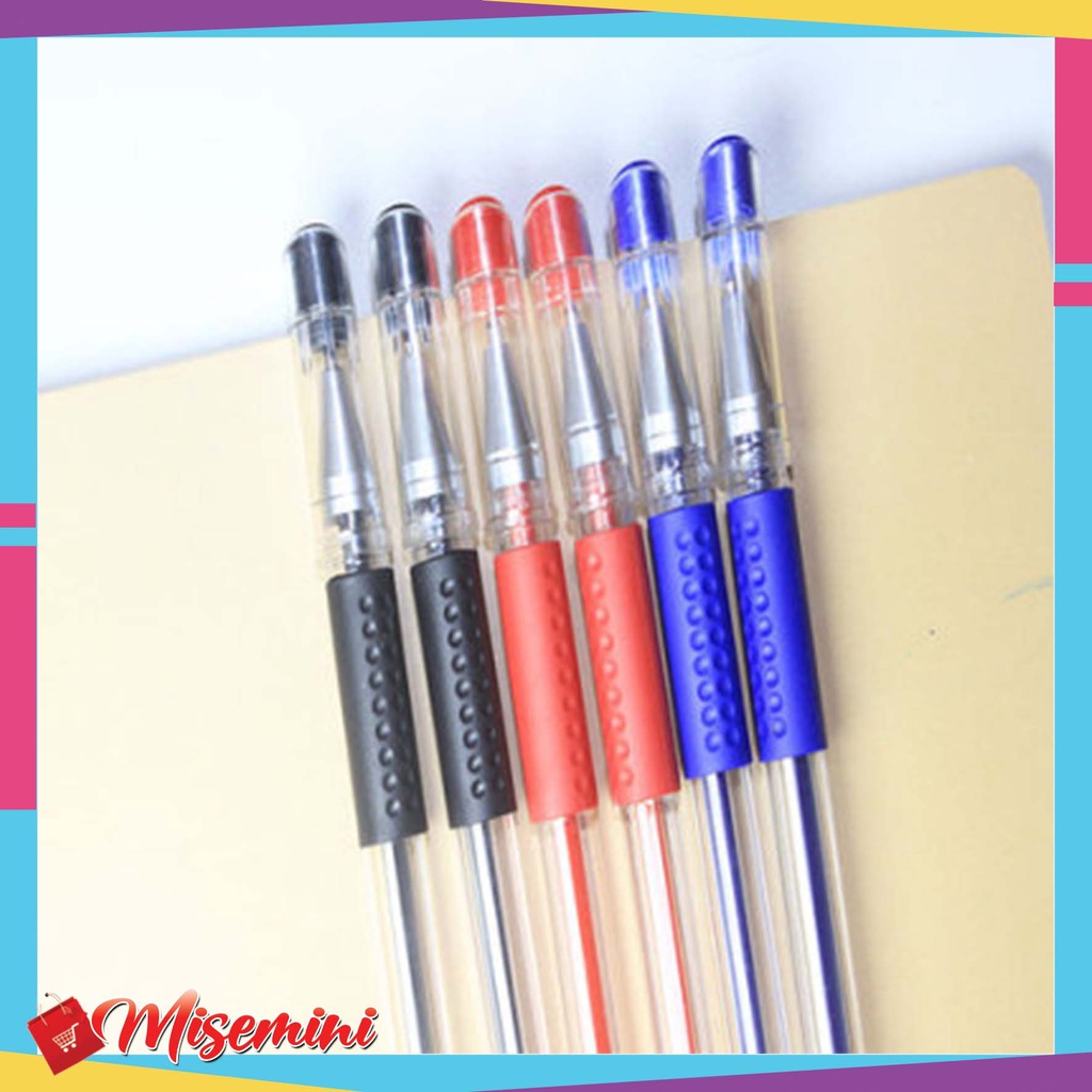 

Ⓜ️ ️️Ⓜ️Pulpen Sekolah Kantor Mata Pena Bullet 0.5mm Import