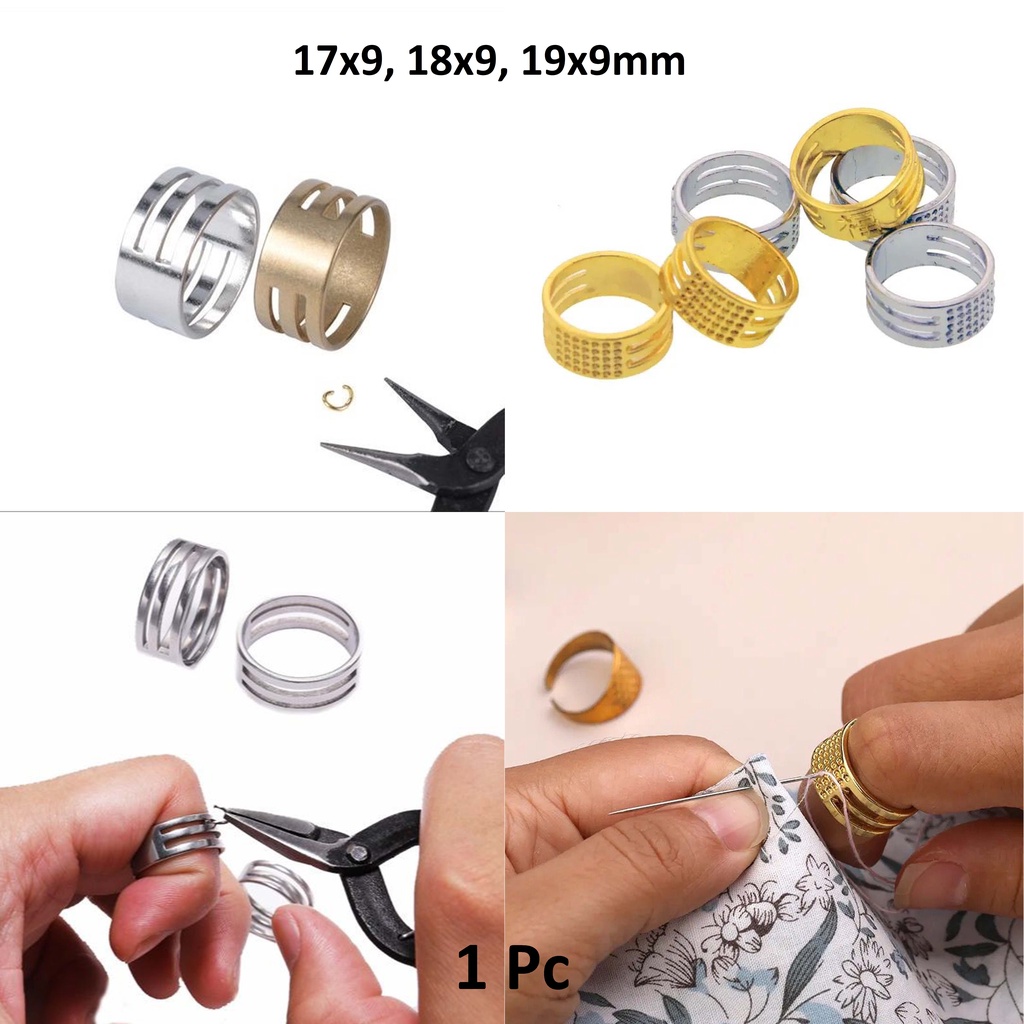 Alat Bantu Buka / Tutup Cincin Bahan Tembaga Untuk Membuat Perhiasan Diy Harga/1Pc