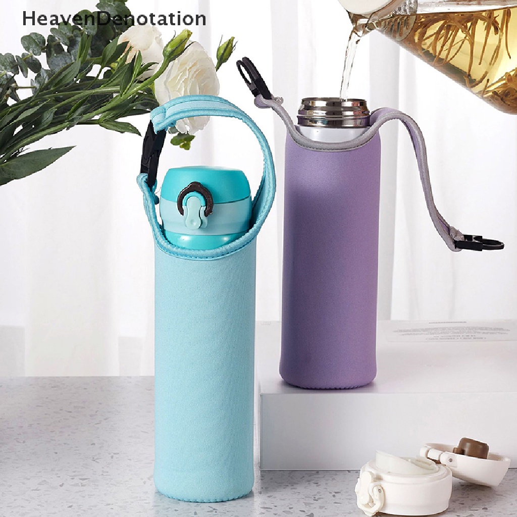 [HeavenDenotation] 500ml Baru Portabel Panas Insulated Cup Sleeve Case Travel Penutup Botol Air HDV