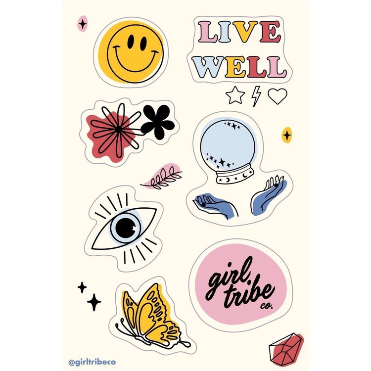 

Sticker aesthetic smile custom vintage daily